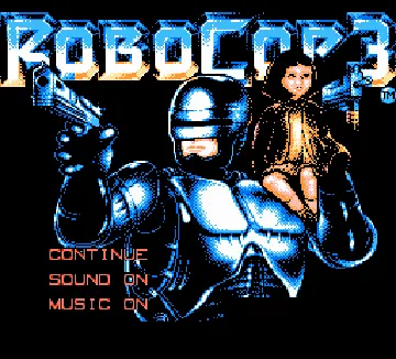 RoboCop 3 (USA) screen shot title